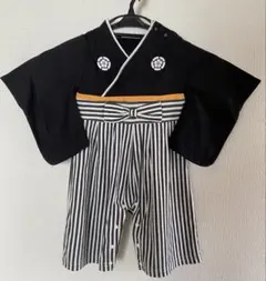 【美品:送料込】Aenak ロンパース 袴 セレモニー　80