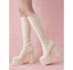 ダーリッチ Darich ウルトラストレッチレザーロングブーツ