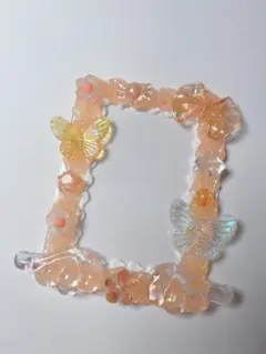 ホイップデコ トレカケース 硬質ケース B8 推し活 オレンジ