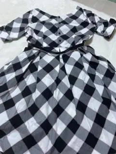 BLUE LABEL CRESTBRIDGE チェック柄フレアスカート 38