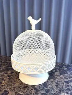ZARA HOME 新品 小鳥のモチーフ付き ケーキスタンド カバーセットのサムネイル