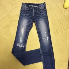 moussy ダメージデニムパンツのサムネイル