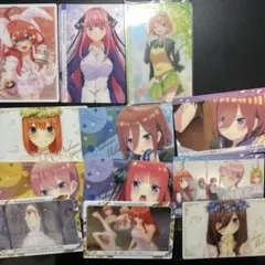 五等分の花嫁　ウエハース　カード