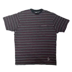 90's OLD STUSSY ステューシー ボーダーポケットTシャツ