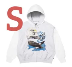 トップス Supreme MM6 Eagle Zip Up Sweatshirt XL Supreme MM6 Maison Margiela Eagle Zip Up Hooded Sweatshirt Red