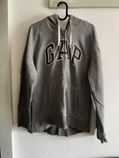 GAP フルジップパーカー グレー