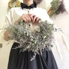 ブルーファンタジアのリースブーケ