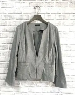 a.v.v レディース ノーカラー 재킷