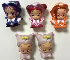おジャ魔女どれみ　指人形　フィギュア　セット