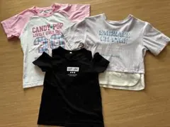 女の子140 Tシャツ３点セット