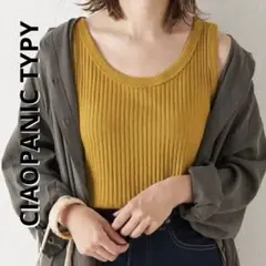 CIAOPANIC TYPY バックスリットテレコタンク イエローのサムネイル