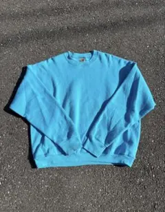 Fruit of the Loom ライトブルー スウェット XXL