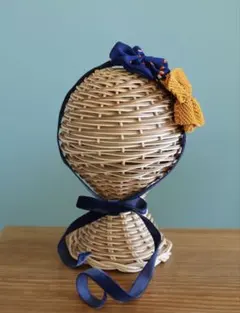 七五三　ヘッドドレス髪飾り　男の子　着物リメイク　羽織被布　ベロアリボン別売り