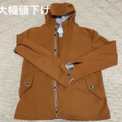 オレンジ フード付きパーカー LLサイズ