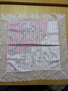 HANAEMORI 花柄レースハンカチのサムネイル