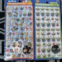 【正規品】ズートピア・トイ・ストーリー ボンボンドロップミニシールセット