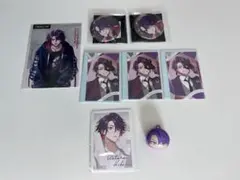 にじさんじ・渡会雲雀・缶バッジ・チェキ風カード・つむまる・マスコット・特典