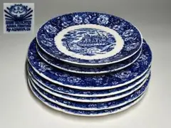 アサヒヤ　ASAHIYA　プレート5枚＋ケーキ皿２枚　 6枚セット