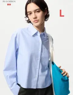 オンライン完売　UNIQLO ユニクロ オックスフォードシャツ/ストライプ