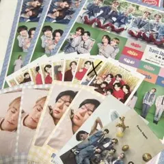 Travis Japan トラジャ　厚紙カード　ステッカー　まとめ売り　シール