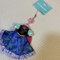 東京ディズニーリゾート アナのドレスストラップ 携帯クリーナー