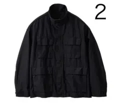 2025年最新】Graphpaper カラー：ブラック系 ミリタリージャケットの