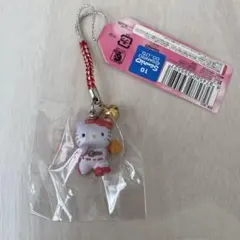 ハローキティ 広島東洋カープ　根付ストラップ