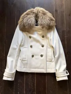 ウール100%×FOXファー】DURAS 2wayライダースジャケット F美品 - メルカリ