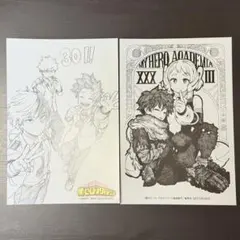 ヒロアカ　ポストカードサイズカード