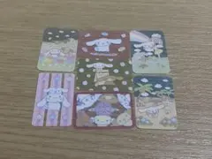 当時物　平成レトロ　シナモロール　フレークシール　サンリオ　シナモン　シール