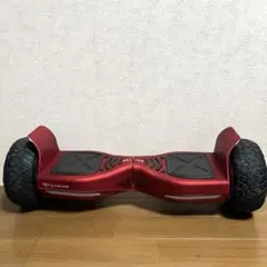 バランススクーター ミニセグウェイ 1回使用 赤黒 ミニセグウェイ バランススクーター 電動 スケートボード 赤 002