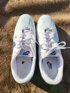 貴重な12サイズ　Nike レザーコルテッツ　ホワイト/ブルー スニーカー