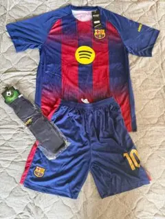 サッカー ユニフォーム上下セット ソックス付き 10番 2XLのサムネイル