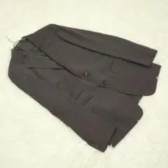 コムサメン (48) チェック柄テーラードジャケット チェルッティ生地 高級