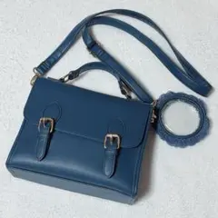 WEGO サッチェル痛ショルダーバッグ　ネイビー　痛バッグ　痛バ　推し活