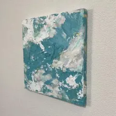 #145「波をこえて」原画、抽象画、テクスチャーアート、現代アート 145「波をこえて」原画、抽象画、テクスチャーアート、現代アート