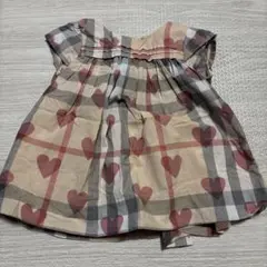 Burberry ハート柄 シャツ 90cm