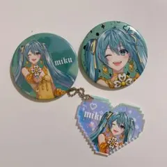 初音ミク 缶バッジセット