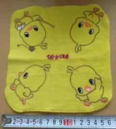 チキンラーメン粗品 ひよこタオルハンカチ中古