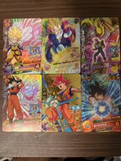 ドラゴンボールヒーローズ カード 6枚セット