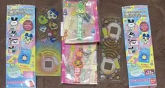 匿名配送　たまごっち雑貨セット　4種類　箔押しレア　ガチャガチャ　ランダム