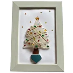 シーグラト　ハンドメイド　クリスマスツリーアート