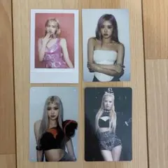 blackpink ロゼ　トレカ5枚セット BLACKPINK ロゼ トレカ5枚セット - メルカリ