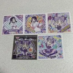 アイドルプリキュア　シール　5枚セット