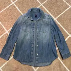 GAP デニムダンガリーシャツ　6-7歳用