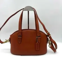 【美品】OLD COACH オールドコーチ 2WAY ハーフムーン