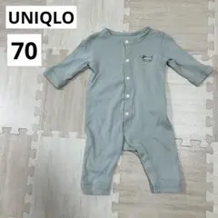 UNIQLO フライスカバーオール　70サイズ