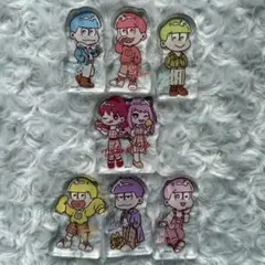 おそ松さん アクリルブロック セット セリア