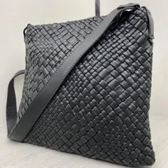 極美品✨ FALORNI ファロルニ ショルダーバッグ イントレチャート レザー