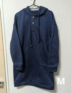 ロングパーカーワンピース